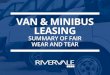 VAN & MINIBUS LEASING · At the end of your van or minibus leasing contract your vehicle will be inspected. Normal usage can inevitably result in a few scratches and bumps. Finance