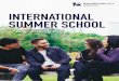 INTERNATIONAL SUMMER SCHOOL · Famous for: The Bullring shopping centre, the home of Cadbury’s chocolate, the ‘Brummie’ accent, car manufacturing, science and industry, and