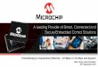 Transitioning to Automotive Ethernet 10 Mbps to 10 Gbps ... · 3 Microchip Overview Leading Total Systems Solutions provider: Microcontrollers, Digital Signal Controllers and Microprocessors