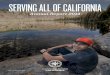 SERVING ALL OF CALIFORNIA - Outdoor Education Programs · the Outdoor Educators’ Institute, a training program for outdoor educators from diverse and underserved communities. 