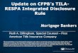 RESPA Integrated Disclosure Rule - MBBA-NHmbba-nh.org/wp-content/.../Ruth-Dillingham-CFPB-New...©2014 First American Financial Corporation and/or its affiliates. All rights reserved