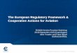 The European Regulatory Framework & Cooperative Actions ...galileo.cs.telespazio.it/medusa/public/Meeting preparatory-informatio… · operations Enabling PBN Operations RMT 0639