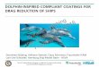 DOLPHIN-INSPIRED COMPLIANT COATINGS FOR DRAG … Stuebing.pdfDolphin skin Model: Flexible membrane as dermis, spring-damper system as blubber → Parameters:Spring and damper rates,