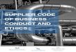 SUPPLIER CODE OF BUSINESS CONDUCT AND …Page | 4 Supplier Code of Business Conduct and Ethics (October, 2019) Fair Competition HollyFrontier believes in free and open competition
