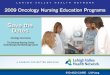 Save the Dates - Lehigh Valley HospitalChemotherapy and Biotherapy Course The Oncology Nursing Society’s Chemotherapy and Biotherapy Course provides a comprehensive review of the