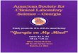 American Society for Clinical Laboratory Science …...Description: This review workshop will provide the student an in-depth review of immunohematology principles and practices as