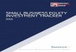 SMALL BUSINESS EQUITY INVESTMENT TRACKER · 2016-05-24 · 2 british business bank small business equity investment tracker 2016 3 3 executive summary 6 introduction 7 about beauhurst