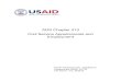 ADS 413 - Civil Service Appointments and Employment€¦ · ADS 413 – Civil Service Appointments and Employment POC for ADS 413: Cherie Mennel, (202) 712-0656, cmennel@usaid.gov