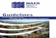 Guidelines - National Air Filtration Association · The National Air Filtration Association (NAFA) provides “Best Practice Guidelines” to help supplement existing information