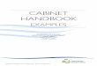 CABINET HANDBOOK EXAMPLES...6.1.5 If there is no financial impact say so – “This proposal has no financial impact on this or any other agency”. 6.2 Economic and Employment Impact