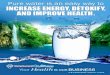 Pure water is an easy way to INCREASE ENERGY, DETOXIFY, AND … · 2017-06-22 · Flush out toxins! ... eliminates odor, filters water, removes volatile organic chemicals, computerized