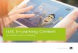 IMC -earning Contentdonar.messe.de/exhibitor/hannovermesse/2017/F... · IMC Learning Cards Summarise relevant knowledge succinctly into short learning bites with learning cards. They