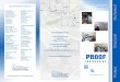 Proof Engineering Co. Proof Engineeringproofengineering.com/images/Brochure1-1.pdfProof Engineering is a mechanical/structural engi- neering services firm specializing in meeting the
