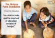 The Akshaya Patra FoundationThe Akshaya Patra Foundation started its school lunch program - an incentive for underprivileged children to attend school Pilot project initiated in 2000