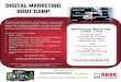 DIGITAL MARKETING BOOT CAMP - WordPress.com...DIGITAL MARKETING BOOT CAMP Designed specifically for small business owners who want to learn how to integrate intenet technology tools