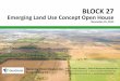 Emerging Land Use Concept Open House · • Presentation of draft concept plan to Committee of the Whole (Working Session) on January 18, 2016 • Review and refine Emerging Land