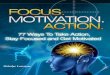 Melodye Lorrayne - shesaboutbusiness.com · Melodye Lorrayne . 1 77 Tips to Take Action, Stay Focused, and Get Motivated! Disclaimer This e-book has been written to provide information