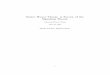 Senior Honor Thesis: A Survey of the Signaling Theory€¦ · Since Spence proposed his seminal work: Job Market Signaling in 1973, there has been a plethora of economics literature