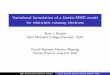 Variational formulation of a kinetic-MHD model for ... · Variational formulation? Comments on relativistic guiding-center orderings Variational formulation of perturbed Vlasov-Maxwell