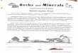 rocks and minerals card 3 and review · 2020-04-19 · Rocks and Minerals Information Card Three Metamorphic Rock The word "metamorphic" means "changed". It is used to tell about