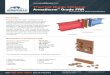 Armatherm™ Structural Thermal Bridging Solutions - Thermal ... · 2017-04-26 · Thermal Break Material Armatherm™ Grade FRR Introduction For Structural Steel Connections Reducing