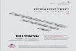 FUSION - Feniex Industries · Fusion 800 1.25in. 2.25in. 64in. Fusion Rocker Panel. V2.0 TM FENIEX. 2017 INSTRCTION MANAL 5 WEB. 100 Wiring Diagram Fusion 100 Wiring Diagram Fusion