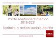 Pacte Territorial d’Insertion 2018-2021 Territoire d’action sociale … · 2019-10-09 · Pop 0-14 ans Pop 15-29 ans Pop 30-44 ans Pop 45-59 ans Pop 60-74 ans Pop 75 ans et +