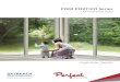 PD02 Portico Series patio door brochures.pdf · Portico Single Slider (OX/XO) Patio Door Extruded Solid Color Painted Color Coat Features & Benefits • All vinyl, multi-chamber profile