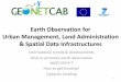 Earth Observation for Urban Management, Land ... · Remote sensing applications: chapter 5 urban and regional planning (NRSC) Overview of the use and prospects of remote sensing for