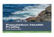 Population Health Profile - COORDINARE · The Population Health Profile is a contextual background document which is aimed to be a precursor to more analytical exploration for specific