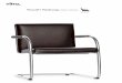 Visasoft | Visalounge Citterio Collection · Visasoft: Cantilever base in tubular steel (polished or matt chrome-plated). Seat and flexible backrest in polyurethane foam, with Wooltop