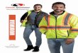 WORKWEAR - Canada Sportswear · CUSTOM STYLE WORKWEAR Blank 5 6 Decorated WEEKS to view our full line of custom workwear products please visit our website 100% polyester Cool Mesh
