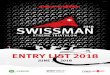 ENTRY LIST 2018 - Swissman triathlon · SABRINA STEINEMANN 1983, TRI TEAM ZUGERLAND BRUNO GRAB Als “Ovosportlerin” kann ich nicht besser, aber länger! Und dies am liebsten im