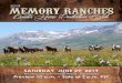 Quarter Horse Production Sale - Memory Ranches...Quarter Horse Production Sale 2019 SATURDAY, JUNE 29, 2019 At the ranch near Wells, Nevada Preview 10 a.m. • Sale at 2 p.m. PST