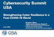 CISA | CYBERSECURITY AND INFRASTRUCTURE ......cyber incident management plans, services continuity plans, COOP, etc., Build a network of trusted relationships with sector partners