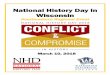 National History Day in Wisconsin · 2019-11-05 · JUNIOR GROUP EXHIBIT 1 — WISCONSIN ROOM 174 9:00am Lucy Ramsey, Delaney Driscoll, Katarina Stanic — Japanese Internment: A