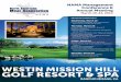 GOLF RESORT & SPA - PeroxyChem · WESTIN MISSION HILLS GOLF RESORT & SPA Rancho Mirage, CA March 19-22, 2014 To register online, please visit Register early and make your hotel reservations