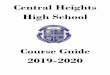 Central Heights High School - Amazon S3s3.amazonaws.com/scschoolfiles/886/19-20_course... · high school diploma. Required Exit Level Test – High school graduation requirements