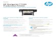 HP DesignJet T7200 Production Printer · Data sheet HP Designjet T7200 Production Printer Low-cost operation and full workflow control Compared with equivalent printing technologies,