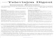 W6eKLYTelevision Digest · W6eKLYTelevision Digest Consumer Electronics with .. The authoritative service for executives in all branches of the television arts & industries SEPTEMBER