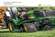 Commercial Diesel Mowing Tractors€¦ · sides and convert easily to a mulching deck. Side discharge decks are perfect in long grass. Easy Cutting Height Adjustment Just turn a knob