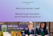 Hello to our new Year 7 pupils · Hello to our new Year 7 pupils Welcome to your new school – we can’t wait for you to join us! Your first day with us in September On your first