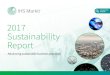 2017 Sustainability Report - IHS Markit2017 Sustainability Report 10 Appendices 2017-2018 SCORECARD The IHS Markit scorecard is our commitment to the integration of sustainability