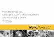 Herc Holdings Inc. Deutsche Bank Global Industrials and .../media/Files/H/HERC-IR/reports-and... · Deutsche Bank Global Industrials and Materials Summit Chicago, IL June 8, 2017