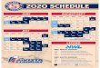 2020 Schedule w. Promotions · 2020-02-04 · 2020 Promotional Night Schedule JUNE JULY AUGUST & SEPTEMBER Wed. 6/17 — Opening Night Fireworks Fri. 6/19 — Wizards, Wands & Fireworks