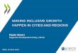 MAKING INCLUSIVE GROWTH HAPPEN IN CITIES AND REGIONS · 2016-06-22 · Final Report October 2016 . HOW DO CITIES CONTRIBUTE ... Gini coefficients for household income in metropolitan