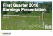 First Quarter 2016 Earnings Presentation/media/EepEeqMep/Events...Q1 2016 Financial Summary SLIDE 4 Adjusted EBITDA of $466.2 million +8% over Q1 2015 Earnings ($ millions, except