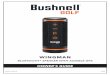 WINGMAN - Bushnell Golf · Your Bushnell® Wingman Bluetooth® Speaker with Audible GPS is warranted to be free of defects in materials and workmanship for one year after the date