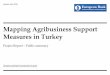 Mapping Agribusiness Support Measures in Turkey · Measures in Turkey Project Report – Public summary Istanbul, April 2016. Prepared for EBRD Executive Summary Agricultural Reform