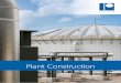 Plant Construction - Ludwig Pfeiffer...sludge plants with excess sludge collecting, thicken-ing and drying before final disposal including nitrogen and phosphorus removal. Whenever
